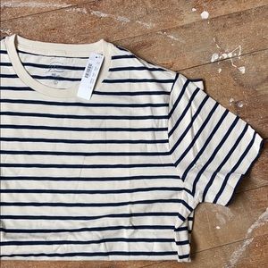 J. Crew striped tee